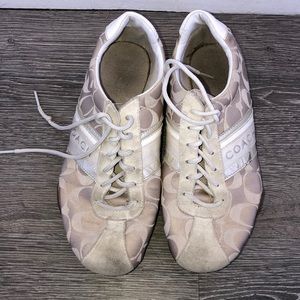 JAYME TAN COACH SNEAKERS